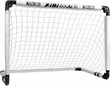 Дитячі ворота для футболу KiBiGOAL 115x80 см, складані - ідеально для гри в саду та в приміщенні, для дітей 4-11 років