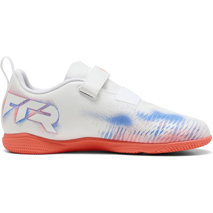 Дитячі футбольні бутси PUMA Future 8 Play V It Jr – біло-чорно-червоні (28 EU)