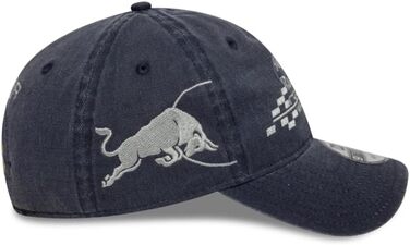 Кепка New Era Red Bull Racing F1 Team 2025 з логотипом, класичний стиль, регульована
