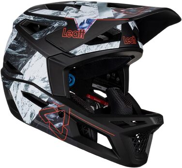 Шолом Leatt MTB Gravity 4.0 V23 Alpine M (57-58 см) – велосипедний, для даунхілу, захисний