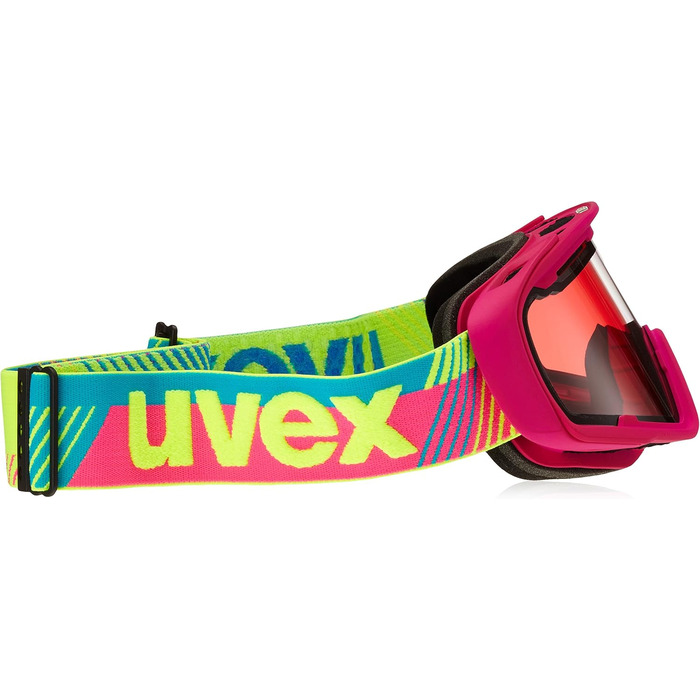 Лижна маска Uvex Jakk Stimu Lens, рожевий мат, універсальний розмір