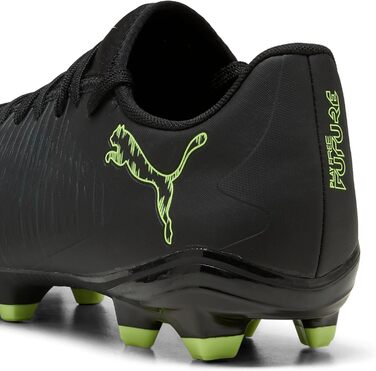 Футбольні бутси PUMA Future 8 Play FG/AG для унісекс, біло-чорно-червоні, 47 EU, Puma Black Fizzy Light Green Terrain