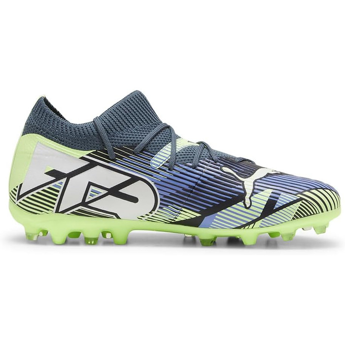 Дитячі футбольні бутси PUMA Future 7 Match Mg Jr (38.5 EU) - сірий, білий, рожевий