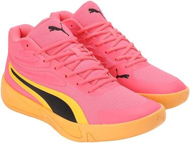 Кросівки PUMA Court Pro для чоловіків, баскетбольні, біло-чорні (46 EU, помаранчевий)