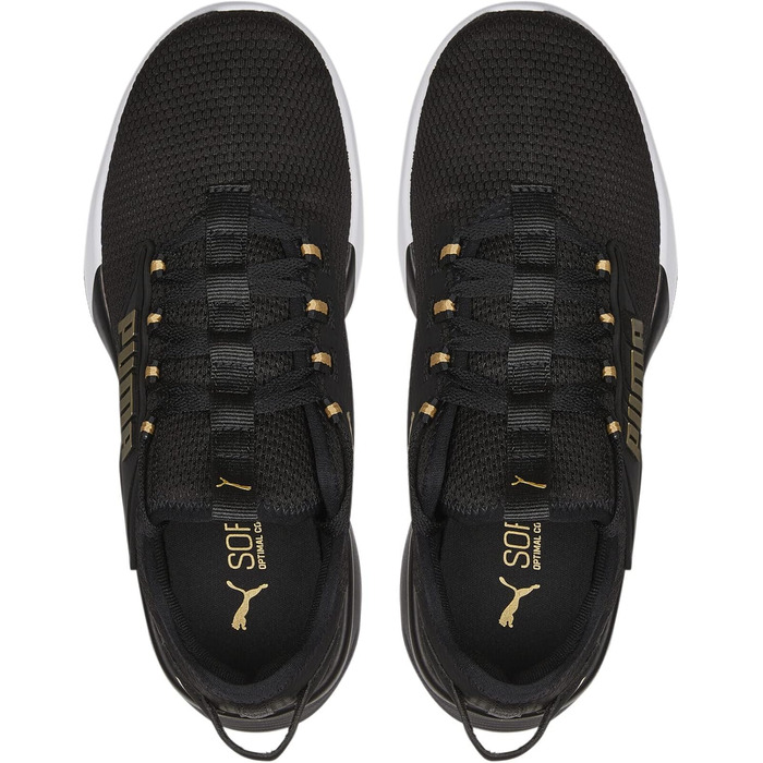 Кросівки PUMA Retaliate 2 чорно-золоті, для бігу, оригінальна модель