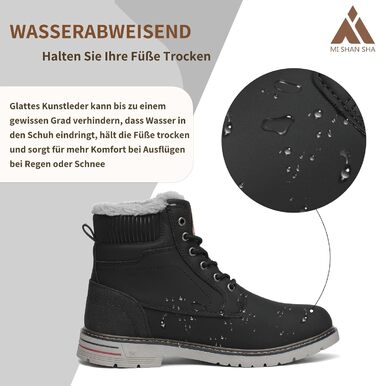 Зимові черевики Mishansha для жінок. Теплі, з підкладкою, зимові черевики та черевики на шнурівці, розміри 36-42 EU, 40 EU, чорний колір