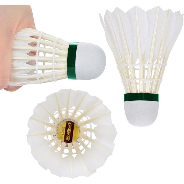 Волани для бадмінтону Yonex (12 шт) - професійні, для тренувань та вулиці, висока стабільність