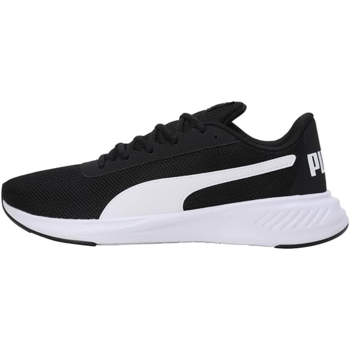 Кросівки для бігу PUMA Night Runner V2 - унісекс, чорно-білі, 44.5 EU