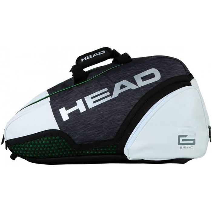 Сумка для паделу HEAD Alpha Sanyo Monstercombi, чорна