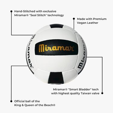 Волейбольний м'яч Mikasa King of the Beach – офіційний м'яч для турнірів, розроблений олімпійським чемпіоном та багаторазовим переможцем Sinjin Smith