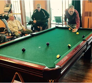 HIOD Більярдний кий 19oz, 57 дюймів, з насадками 10mm, ручна робота, для снукеру, з коробкою та подовжувачами