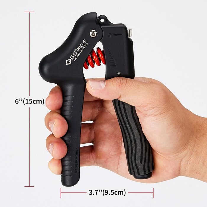 Регульований тренажер для пальців GD GRIP Pro-E 7-36 кг