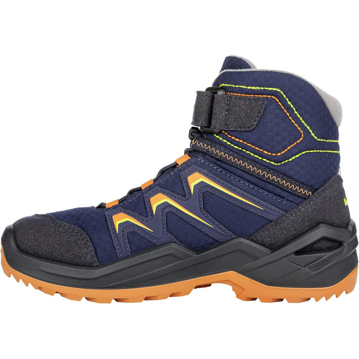 Черевики дитячі LOWA MADDOX GTX MID JUNIOR, 29 EU, Navy/Orange
