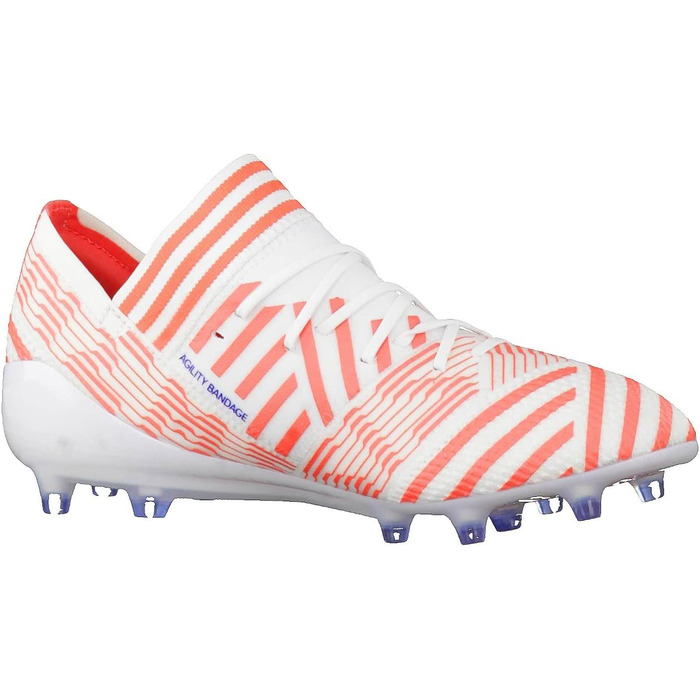 Жіночі футбольні бутси Adidas Nemeziz 17.1 FG, 36 EU, білий, Footwear White/Mystery Ink/Easy Coral