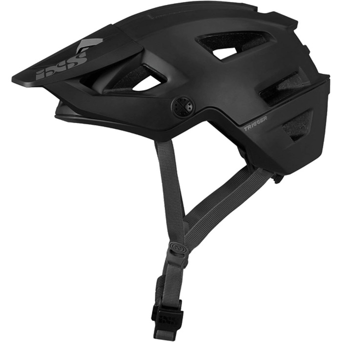 Універсальний велосипедний шолом IXS Trigger All Mountain, чорний, розмір SM (54-58 см)