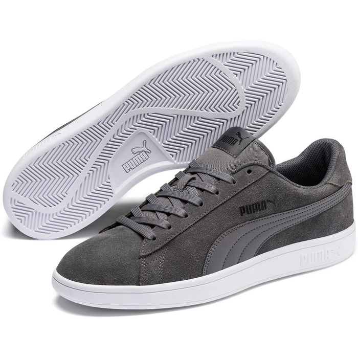 Кросівки Puma Smash V2 Unisex Castlerock/Black/White 43 EU - оригінальні кежуал кросівки для міста