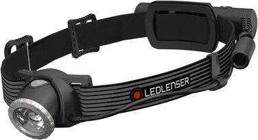 Ledlenser H8R SE - ліхтар налобний LED, 700 люмен, перезарядна, дальність 170 м, 70 годин роботи, комплект з акумулятором, чохлом та USB кабелем