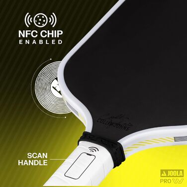 Паддл для піклболу JOOLA Collin Johns Scorpeus Pro IV: 16 мм, Tech Flex Power, сертифікований USAP