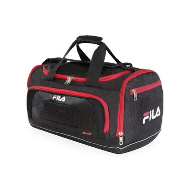 Спортивна сумка FILA Cypress Unisex, маленька сумка для спорту та тренувань, Onyx/Red (один розмір)