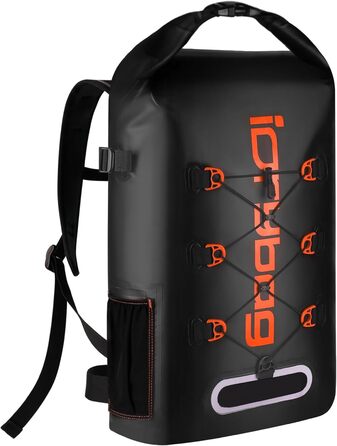 Водонепроникний рюкзак IDRYBAG для жінок та чоловіків, 20 л, для каякінгу та водних видів спорту (Оранжевий)