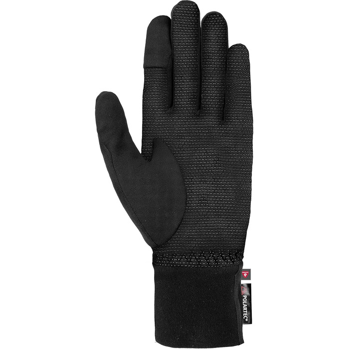 Універсальні зимові спортивні рукавички Reusch Baffin Touch-tec для дорослих, вітрозахисні, теплі, дихаючі, сенсорні, чорні/сріблясті