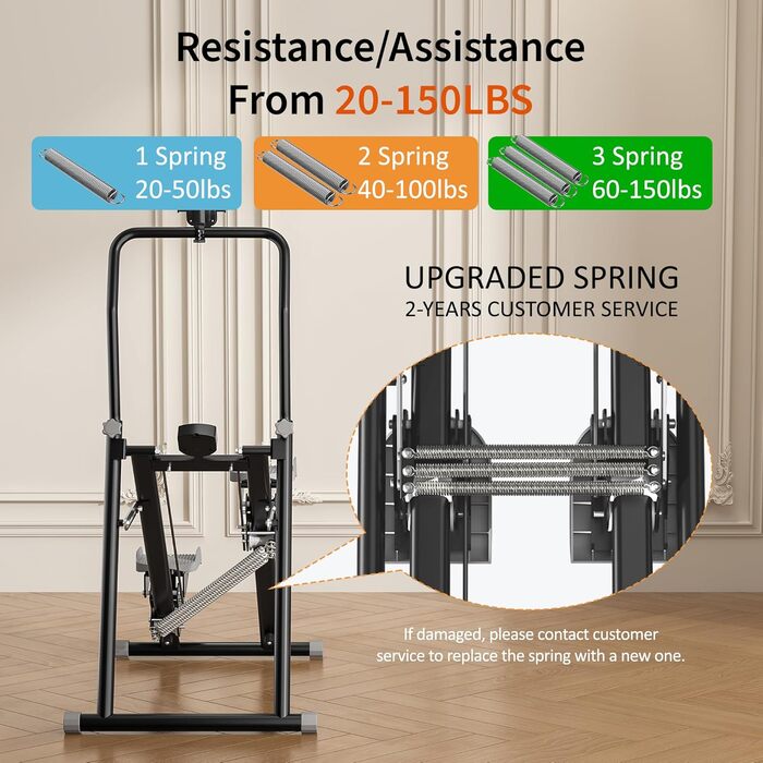Сходи-степер MOMODA для дому: кардіотренування, складаний, сірий