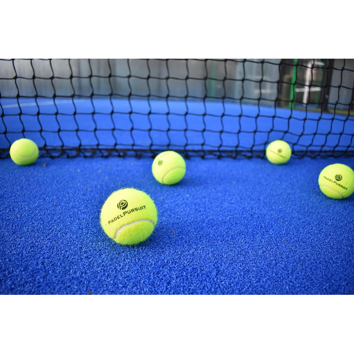 М'ячі для падел-тенісу PadelPursuit Training - 9 шт. в упаковці, для тренувальних ігор