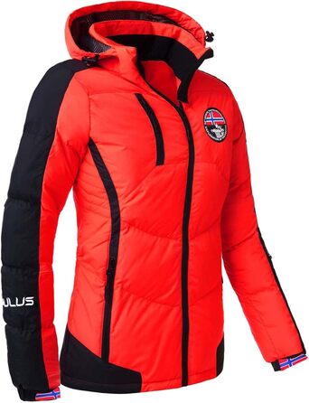 Жіноча куртка для сноубордингу Nebulus Skijacke SKIBRÖK, колір кораловий (L)