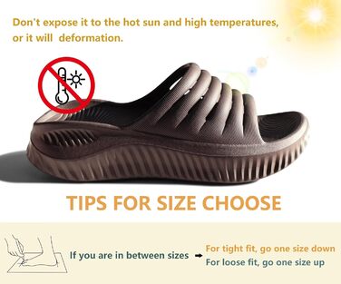 Ортопедичні відновлювальні сандалі KuaiLu для жінок, легкі спортивні шльопанці при плантарному фасциїті, розвантаження суглобів та спини, коричневі, розмір 36 EU