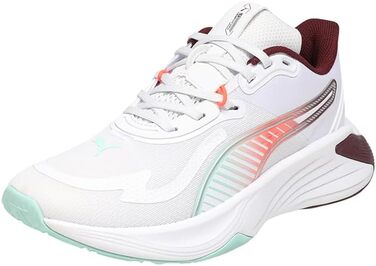Жіночі кросівки PUMA Hybrid Tr WNS для крос-тренінгу (38 EU, білий, рубіновий, м'ятний, червоний)