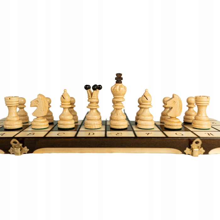 Дерев'яні шахи у футлярі, великі (44 см), Chess Made