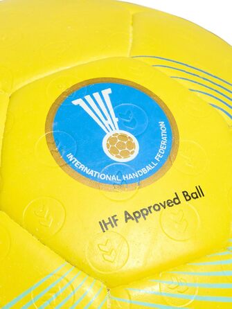 Гандбольний м'яч hummel Storm Pro для дорослих, розмір 3, жовто-синій