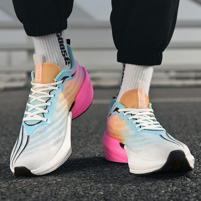 Дитячі кросівки для дівчаток, бігові та для ходьби, спортивні, дихаючі, легкі, для активного відпочинку, чорні, розмір 36, 38/38.5 EU, Рожевий