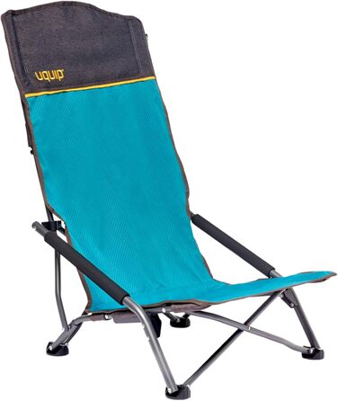 Складний туристичний стілець Uquip Sandy, Petrol, X-Large (120 кг)