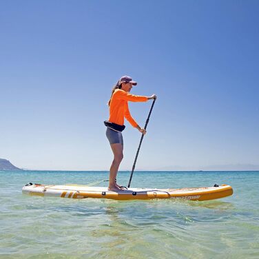 THURSO SURF Надувна SUP-дошка Waterwalker 120 305×76×15 см, комплект: карбонове весло, рюкзак, двокамерний насос, страховочний лиш