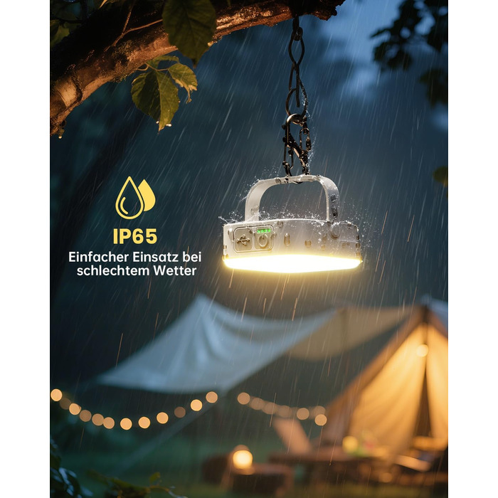 Ліхтар намету Eventek 2 шт. 4000LM, 10000mAh, LED, водонепроникний, 4 режими, для кемпінгу, походу, надзвичайних ситуацій