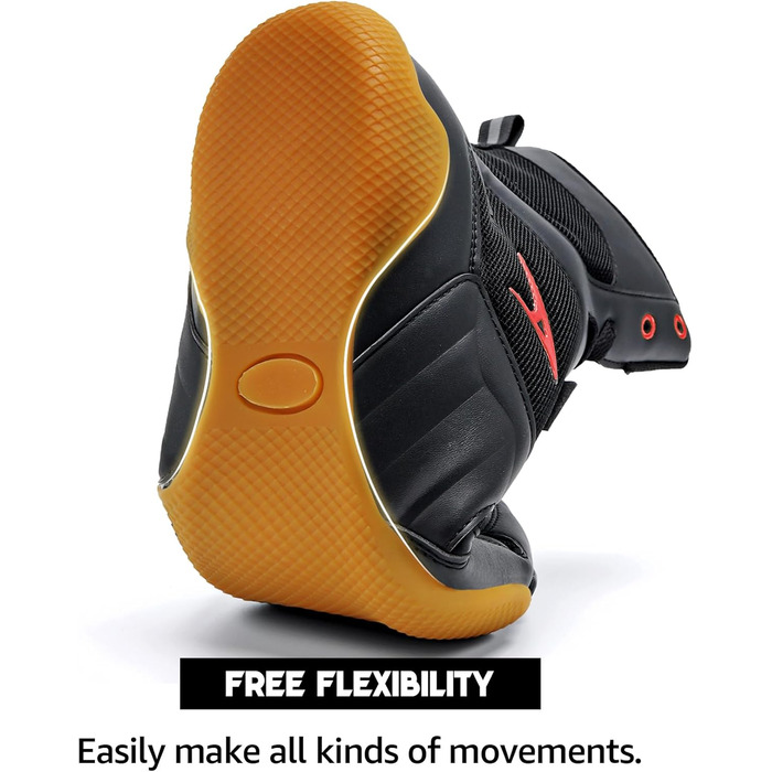 Чоловічі шкарпетки-взуття ASHION для хайкінгу та трейлраннінгу, зимові, водонепроникні, чорно-червоні (42.5 EU)