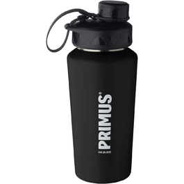 Пляшка для води Primus Trailbottle 0,6 л, сталева, чорна