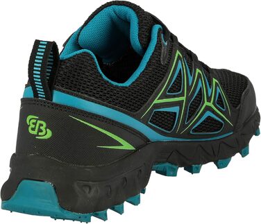 Черевики трекінгові та для ходьби Brütting Power Unisex, 42 EU, Чорний, Petrol, Зелений