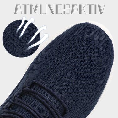 Чоловічі кросівки Oltyutc для бігу та занять спортом: легкі літні кросівки для вулиці, тренувань та відпочинку. Білі (44 EU, Синій)