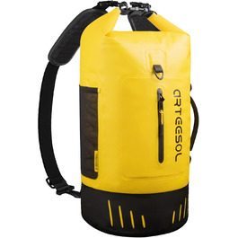 Чорний рюкзак Blackace arteesol водовідштовхуючий, Dry Bag 20L, 30L, 40L, 45L. Рюкзак-мішок для каякінгу, каное, кемпінгу, трекінгу, піших прогулянок, вітрильного спорту та інших водних видів спорту. Жовтий, 30L