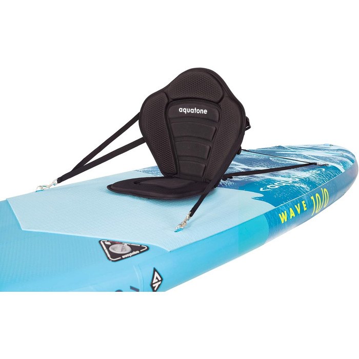 Надувна SUP-дошка AZTRON Aquatone Wave 10.0, 305x81x15 см, для серфінгу та веслування стоячи