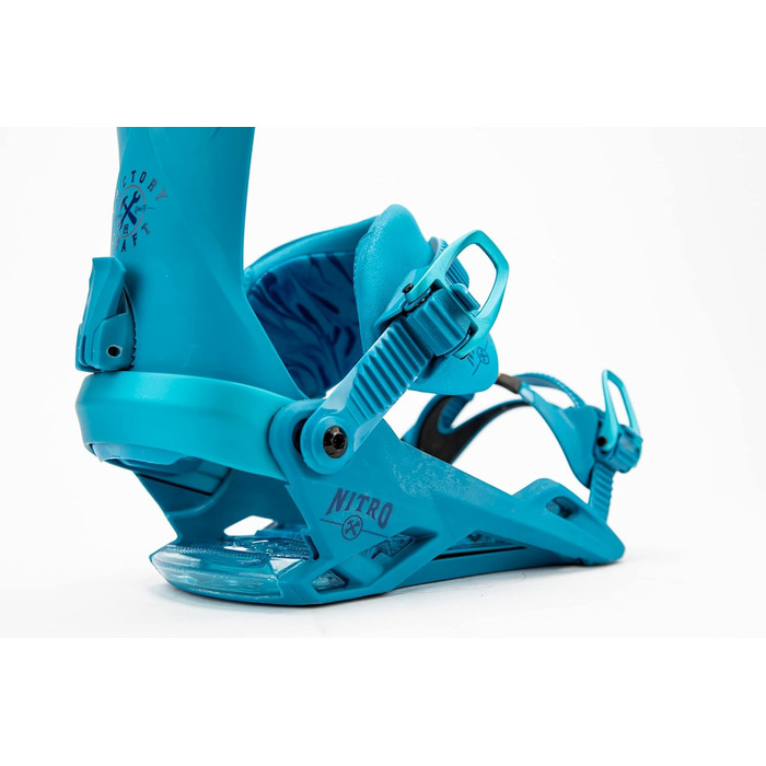 Кріплення для сноуборду Nitro Team '22 чоловічі, універсальні, фристайл, фрірайд, синій