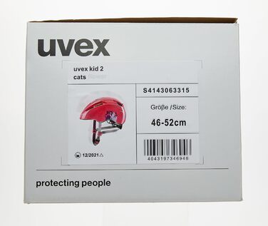 Дитячий велосипедний шолом Uvex для хлопчиків і дівчаток, 46-52 см, з дизайном котики