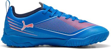 Дитячі футбольні бутси PUMA Ultra 6 Play TT Jr - блакитно-біло-червоні (35 EU)