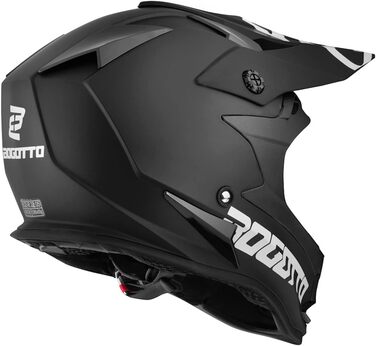 Мотошолом Bogotto V321 Solid кросовий, матовий чорний, розмір L
