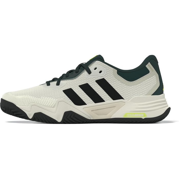 Тенісні кросівки adidas Solematch Control 2 Clay для ґрунту (42 2/3 EU, Білий/Чорний/Хвилястий)