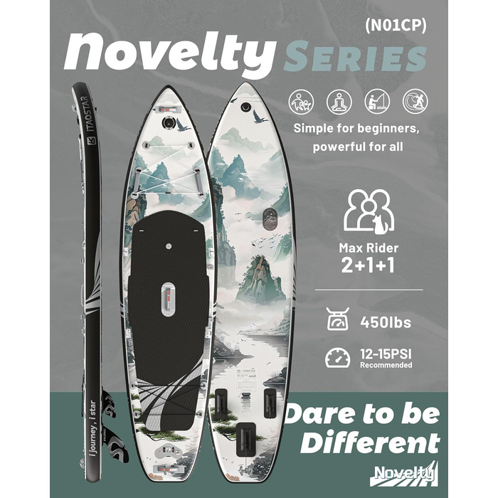 Надувний SUP-борд iTAOSTAR 11'6