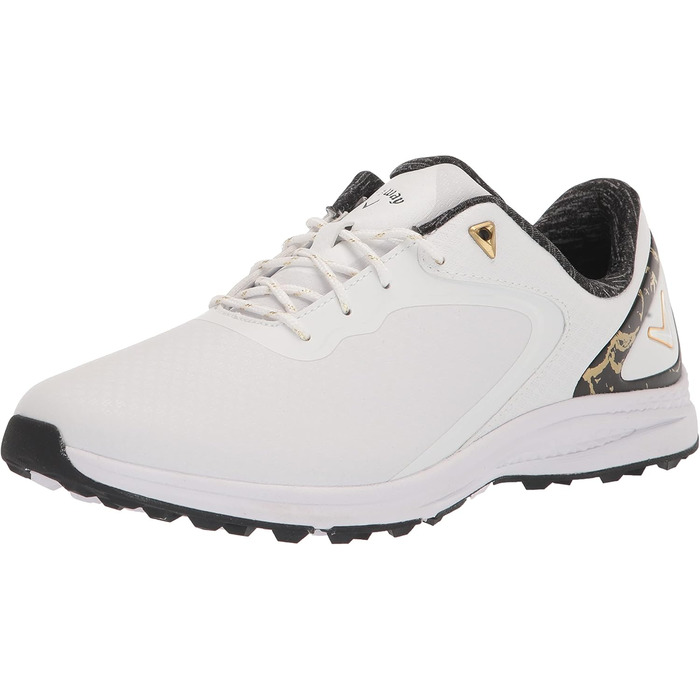 Жіноче golf-взуття Callaway Coronado V2 SL (41 EU, Білий, Золотий)