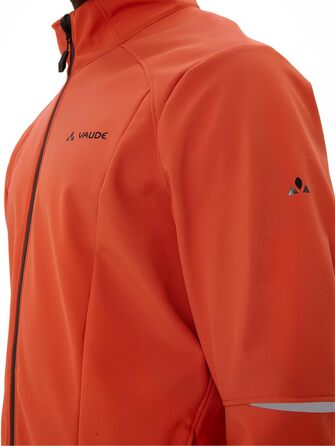 Чоловіча зимова куртка VAUDE Wintry Jacket IV, неоновий жовтий/червоний, розмір XXL